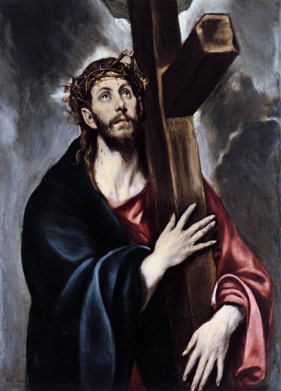 Cristo cargando con su cruz